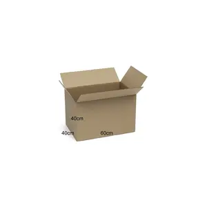 Taşınma Boş Koli Eşya Taşıma Kutusu Çeyiz Kolisi Karton Kutu 60x40x40 3'Lü Paket