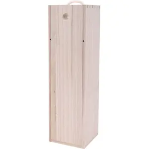 Kırmızı Şarap Şişesi Hampagne Flüt Için Ahşap Ambalaj Kutusu Şarap Için Ahşap Depolama Can Logo Hediye Ambalaj Kutusu  