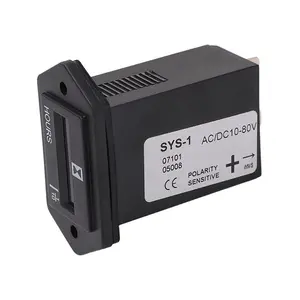 Betty Becky Hao Kan Elektromanyetik Sayaç 0-99999.9 Makine Ac Dc 10-80V Için 6 Haneli Endüstriyel Darbe Toplayıcı 