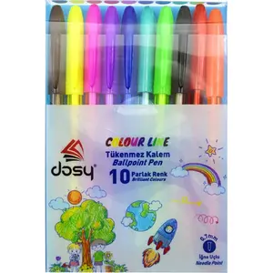 Dosy Karışık Renk Tükenmez Kalem 0,7 1olu Paket