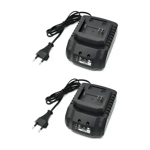 Humble Lityum 18V 21V Için 2x Şarj Cihazı Akülü Matkap Açılı Taşlama Elektrikli Üfleyici Elektrikli El Aletleri Için Geçerlidir Ab Tak 