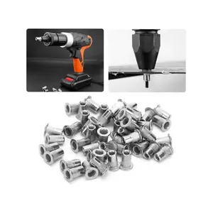 Plmxsi M3 Perçin Somunu 50 Adet Paslanmaz Çelik Kaburga Bağlantı Elemanı Donanım Endüstriyel Malzemeler 