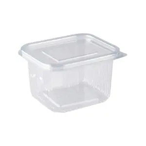 Sızdırmaz Şeffaf Plastik Kap 500 Gr - 100 Adet