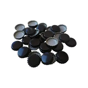 Siyah Metal Taç Kapak Gazoz Soda Kapağı 3000 Adet
