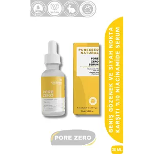 Pureseed Natural Pore Zero Geniş %10 Niacinamide Serum 30 ml