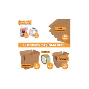 Ekonomik Taşınma Seti - Koli - Eşya Taşıma - Taşıma Kolisi