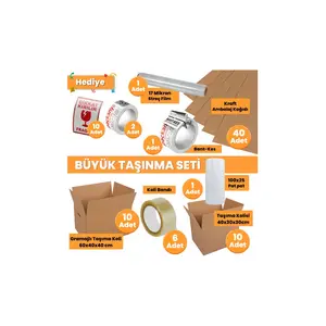 Büyük Taşınma Seti - Koli - Eşya Taşıma - Taşıma Kolisi