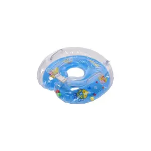 Momz Bebek Yüzme Deniz Havuz Banyo Boyun Simidi Mavi