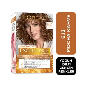 L'Oréal Paris Excellence Intense Saç Boyası  6.13 Mocha Kahve