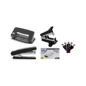 Hece Zımba, Delgeç, Tel Sökücü, Zımba Teli - 4parça Ofis Seti + Ayraç