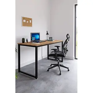 Ceramical 60 x 140 cm Çalışma  Masası Bilgisayar Masası Ofis Masası - Atlantik Çam