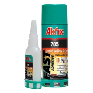 Akfix 705 Mdf Kit Hızlı Yapıştırıcı 200Ml + 50Gr