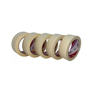 Ve-Ge Oto Maskeleme Bantı Kağıt 5 Adet . Ölçü: 36MM x 35METRE 80 Derece Maskeleme Bandı