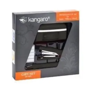 Kangaro Zımba Seti Zımba-Perfaratör Delgeç-Tel-Sökücü Siyah SS-V45