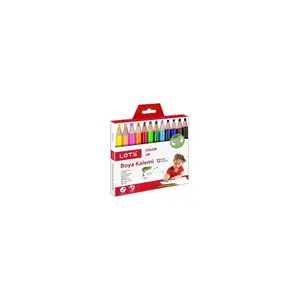 Let's Lets 12 Renk Yarımboy Boya Kalemi L-4112