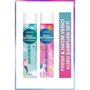 Watsons Hacim Verici Kuru Şampuan ve Fresh Kuru Şampuan Set