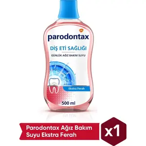 Parodontax Diş Eti Bakımı Ekstra Ferah Ağız Bakım Suyu 500ml?