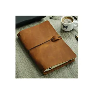 Modica Salton - Hakiki Deri Naturel Defter Kılıfı