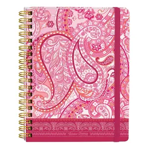 Victoria's Journals Spiralli Defter Sert Kapak 240 Sayfa 120 Yaprak 20x28 cm 90gr. (+80 Çizgili +80 Noktalı + 80 Düz)