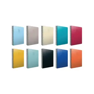 Gıpta 407-SEK Günlük Ajanda 17x24 Cm Spiralli Sert Kapaklı 336 Sayfa - Karma Renkler