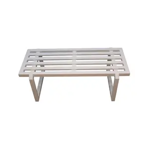 Diva Ahşap Bench Modeli Dalbs-B 001(BEYAZ Renk Bench