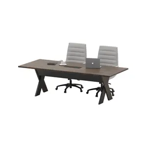 Çağın Ofis Mobilyaları Omix Toplantı Masası 240 cm (Balos/antrasit)