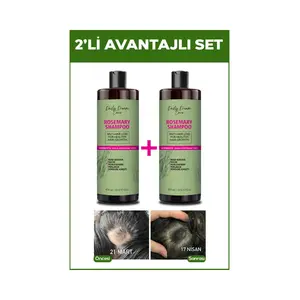 Daily Dream Care 2'li Biberiye Kompleks Şampuan Seti Saç Oluşumunu Destekleyen Güçlü Formül 2 x 400 ml
