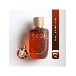 Imprime Antique EDP Erkek Parfüm 100ml | Odunsu ve Çiçeksi | Iris, Vetiver, Vanilya, Sedir Ağacı