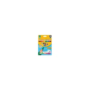Bic Kuru Boya Kids Evolution Triangle Üçgen Jumbo Boya Kalemi 12 Renk