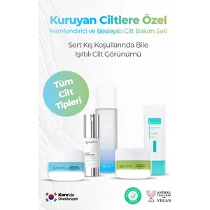  Kuruyan Ciltlere Özel Nemlendirici ve Besleyici Cilt Bakım Seti