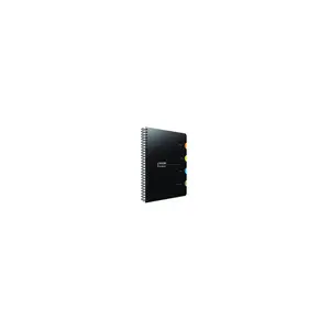 Gıpta Quadro Spiralli  4 Seperatörlü PP Kapak 17*24 -150 YP Çizgili