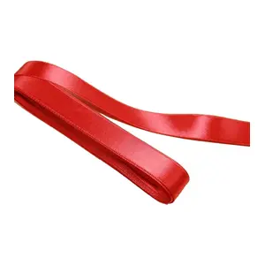 1 Adet Kırmızı Kurdele 10 m 1 cm Kalınlığında Kurdela