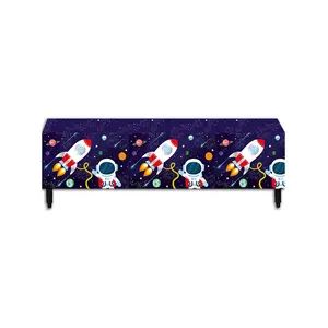 Kozmik Galaksi Uzay Temalı Masa Örtüsü - 120cm x 180cm
