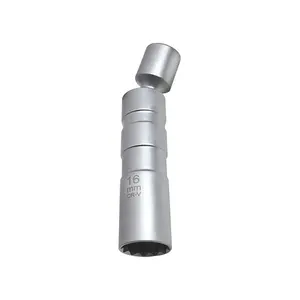 Cuticate 3/8 '' 16 mm 12 Nokta Remover Anahtarı Manyetik Buji Kupası Kol Soket Araba Tamir 