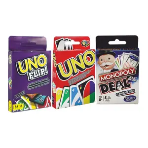 Uno Klasik, Uno Flipy ve Monopoly 3'ü Bir Arada