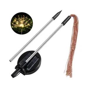 Güneş Bahçe Işık Çim Işık Havai Fiş-Ek Işık Güneş Enerjili  