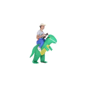 Sevimli Yetişkin Şişme Dinozor Kostüm Suit