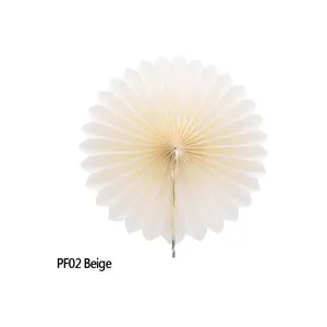 5 Adet 25 cm. Doku Kağıt Dekor - Beyaz  
