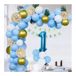 1 Yaş Doğum Günü Tema Parti Süslemeleri Balon