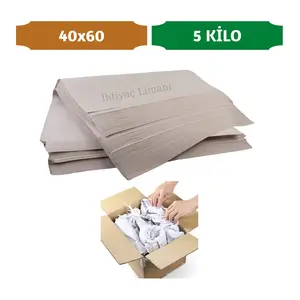 İhtiyaç Limanı 40x60 5 Kg Paketleme Taşınma Kağıdı 3.Hamur Temiz Kağıt