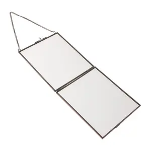 Çift Taraflı Duvara Monte Edilmiş Açık Cam Asılı Çerçeve Fotoğraf Çerçevesi -14X16CM B 14X16CM  