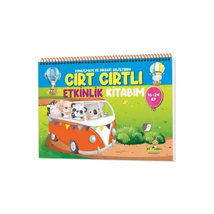  Cırt Cırtlı Etkinlik Kitabım 16-24 Ay
