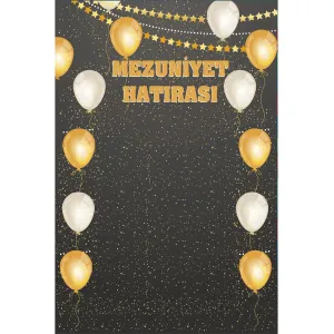 Mezuniyet Hatırası Hatıra Fotoğraf Panosu Branda 100X150