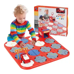 İtfaiye Serisi Kodlama Oyunu Stem Mantıksal Yol Yapım Oyunu Eğitici Oyuncak Puzzle Oyunu Zeka Geliştirme Problem Çözme
