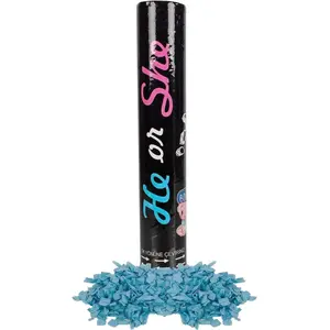 Cinsiyet Belirleme Partisi Mavi Konfeti 30 cm