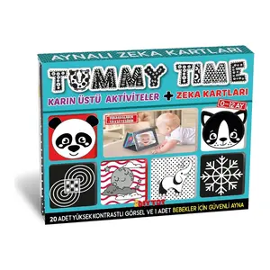 Tummy Time Aynalı Zeka Kartları