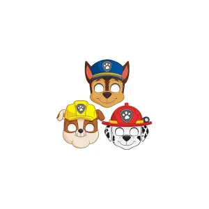 Paw Patrol Kağıt Maske 6 Adet