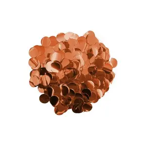 Balon Pulu Metalize Pul Konfeti Rose Gold
