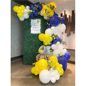 50adet Fenerbahçe Fb Balon Parti Konsept Doğum Günü Sarı Beyaz Lacivert