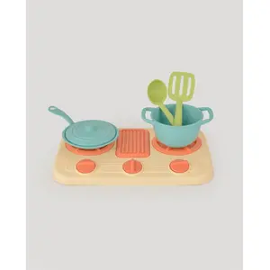 LC Oyuncak Bej Ocaklı Mutfak Seti